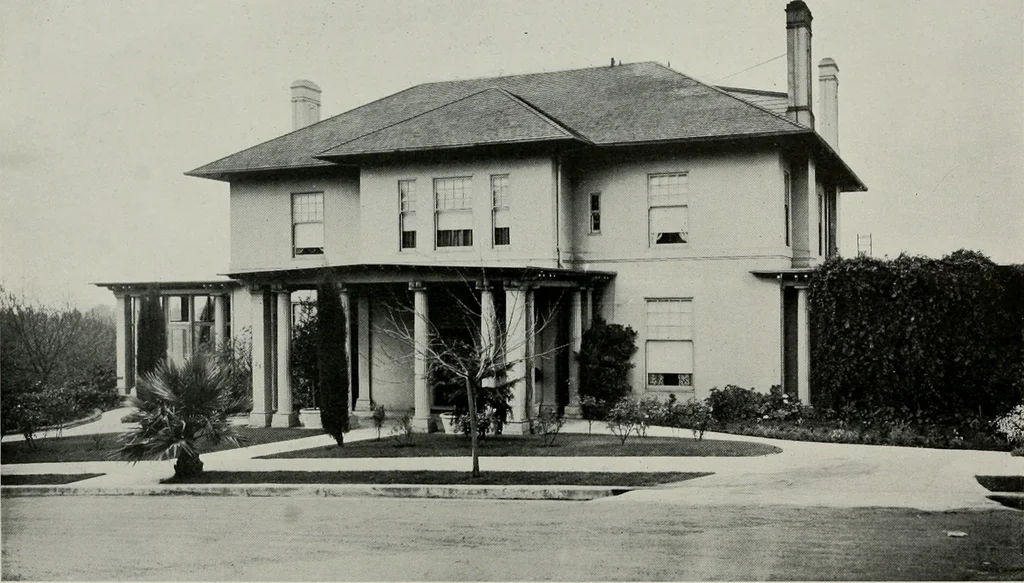 An illustration from The Architect & engineer of California and the Pacific Coast, 1905, leaf 451