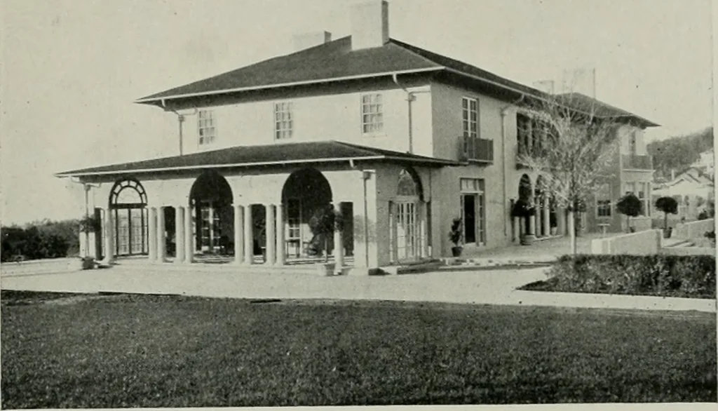 An illustration from The Architect & engineer of California and the Pacific Coast, 1905, leaf 454