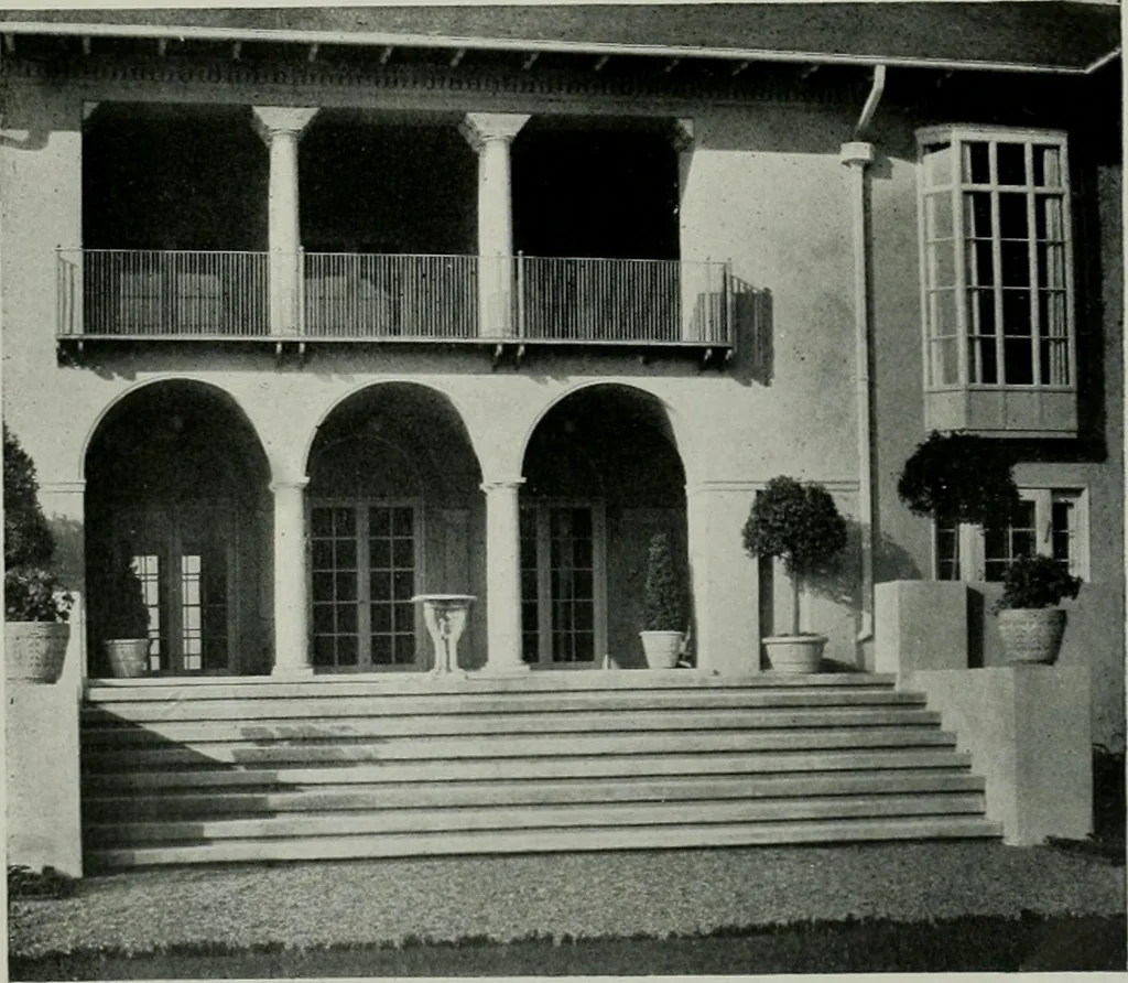 An illustration from The Architect & engineer of California and the Pacific Coast, 1905, leaf 454