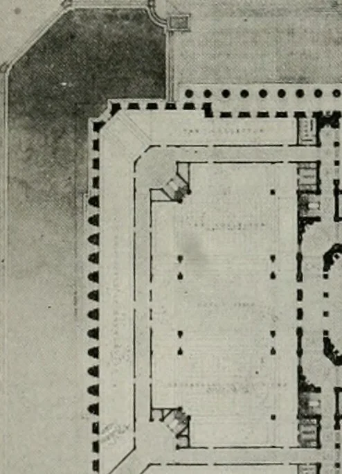 An illustration from The Architect & engineer of California and the Pacific Coast, 1905, leaf 458