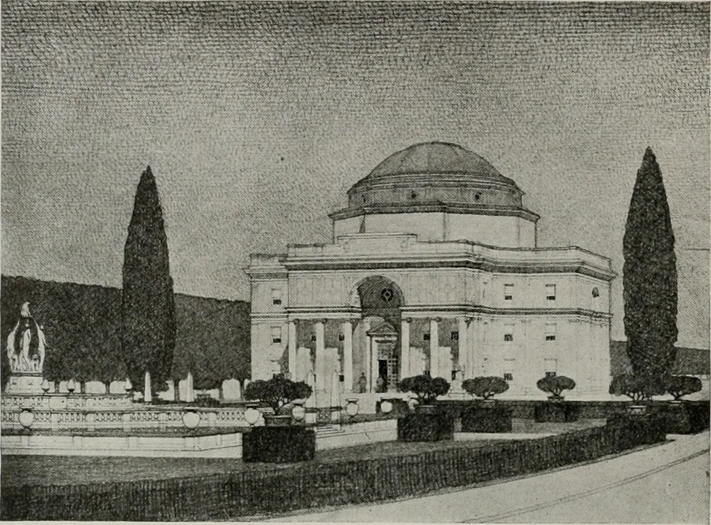 An illustration from The Architect & engineer of California and the Pacific Coast, 1905, leaf 459