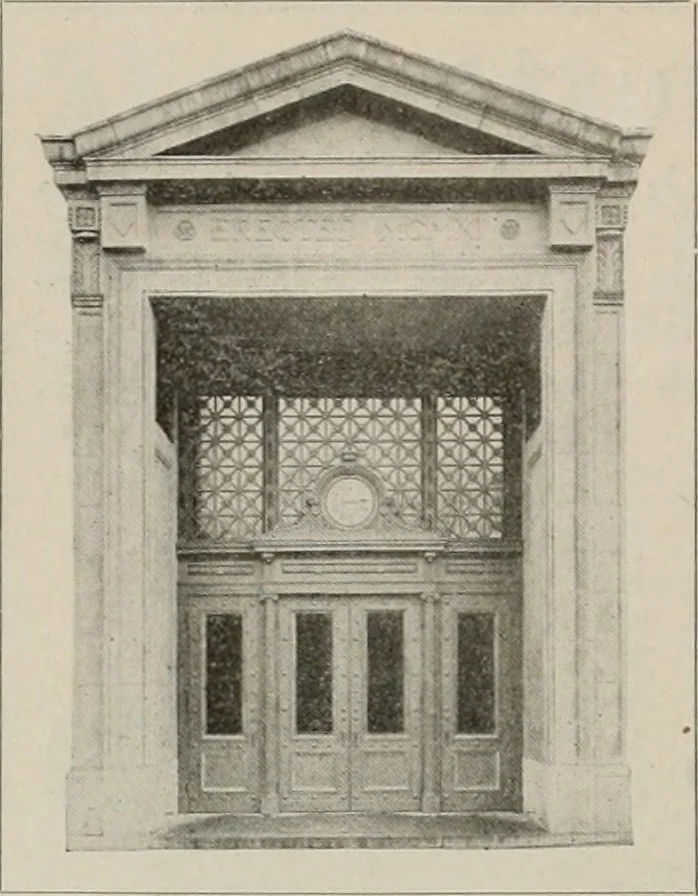 An illustration from The Architect & engineer of California and the Pacific Coast, 1905, leaf 47