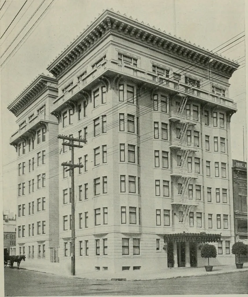 An illustration from The Architect & engineer of California and the Pacific Coast, 1905, leaf 514