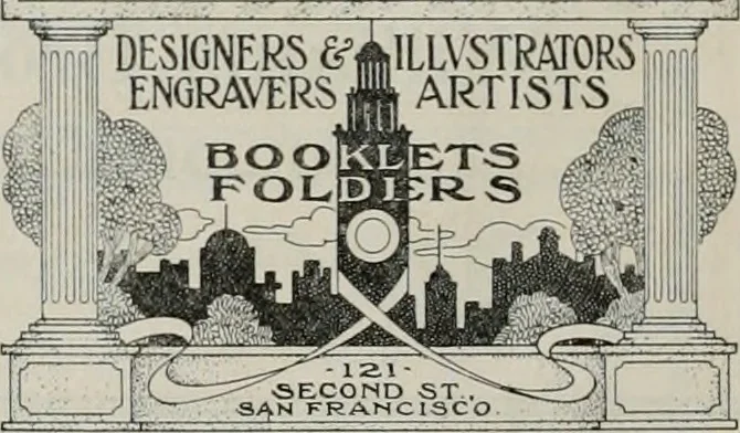 An illustration from The Architect & engineer of California and the Pacific Coast, 1905, leaf 547