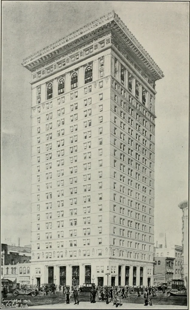 An illustration from The Architect & engineer of California and the Pacific Coast, 1905, leaf 59