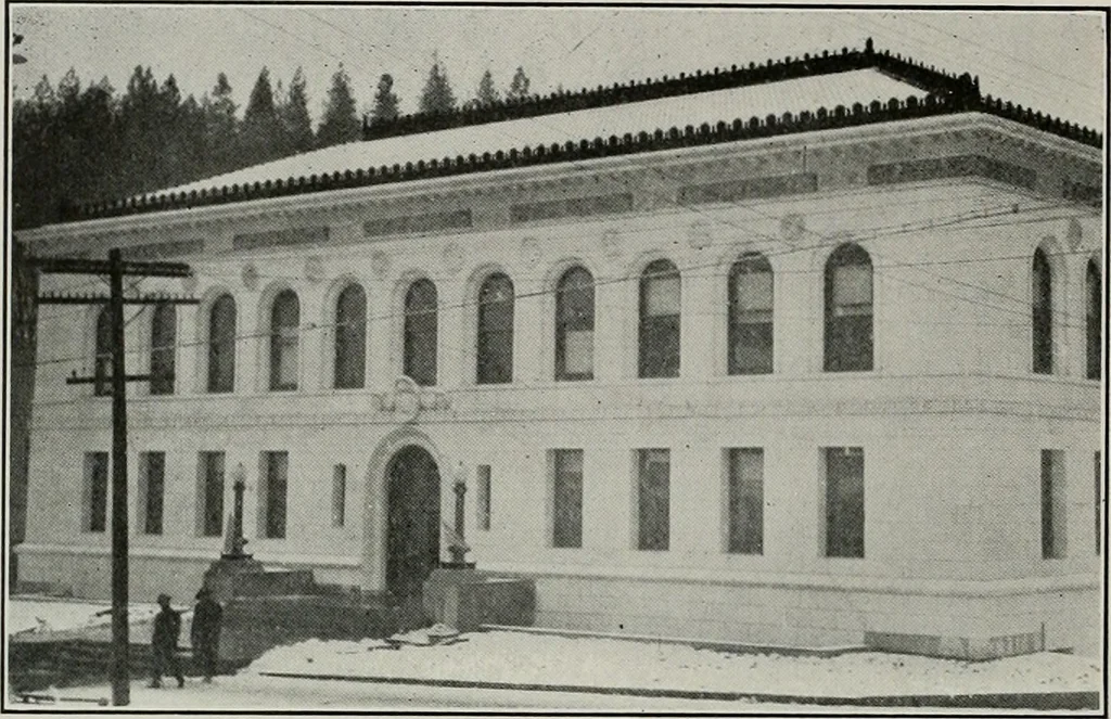 An illustration from The Architect & engineer of California and the Pacific Coast, 1905, leaf 63