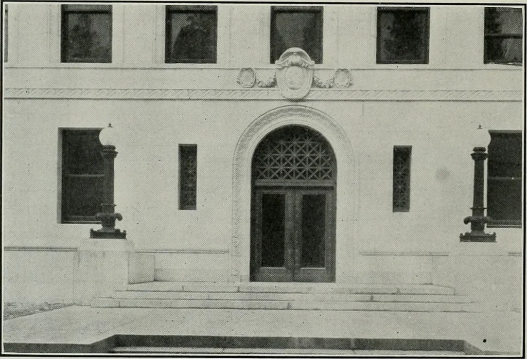 An illustration from The Architect & engineer of California and the Pacific Coast, 1905, leaf 63