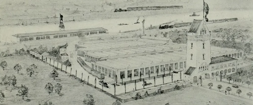 An illustration from The Architect & engineer of California and the Pacific Coast, 1905, leaf 64