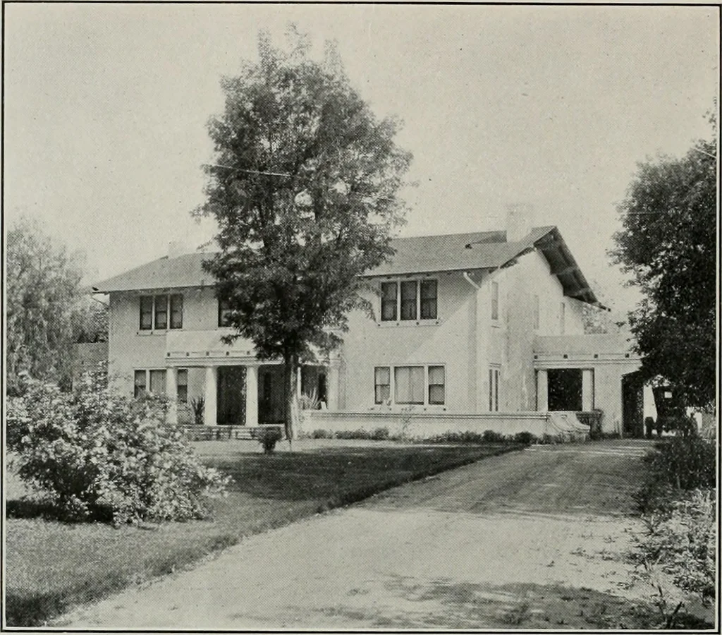 An illustration from The Architect & engineer of California and the Pacific Coast, 1905, leaf 65