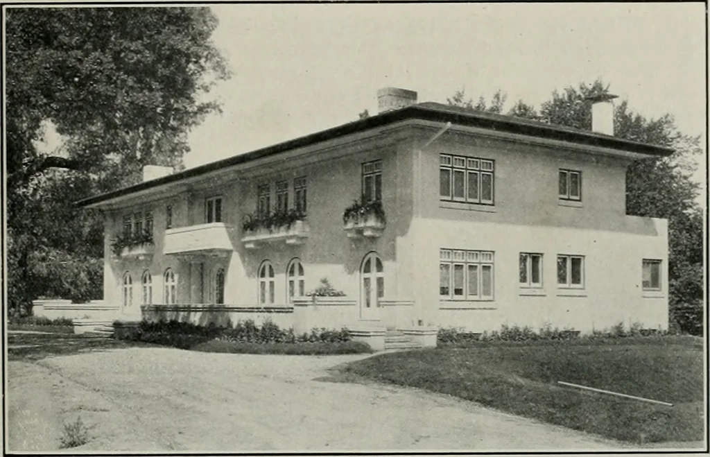 An illustration from The Architect & engineer of California and the Pacific Coast, 1905, leaf 66