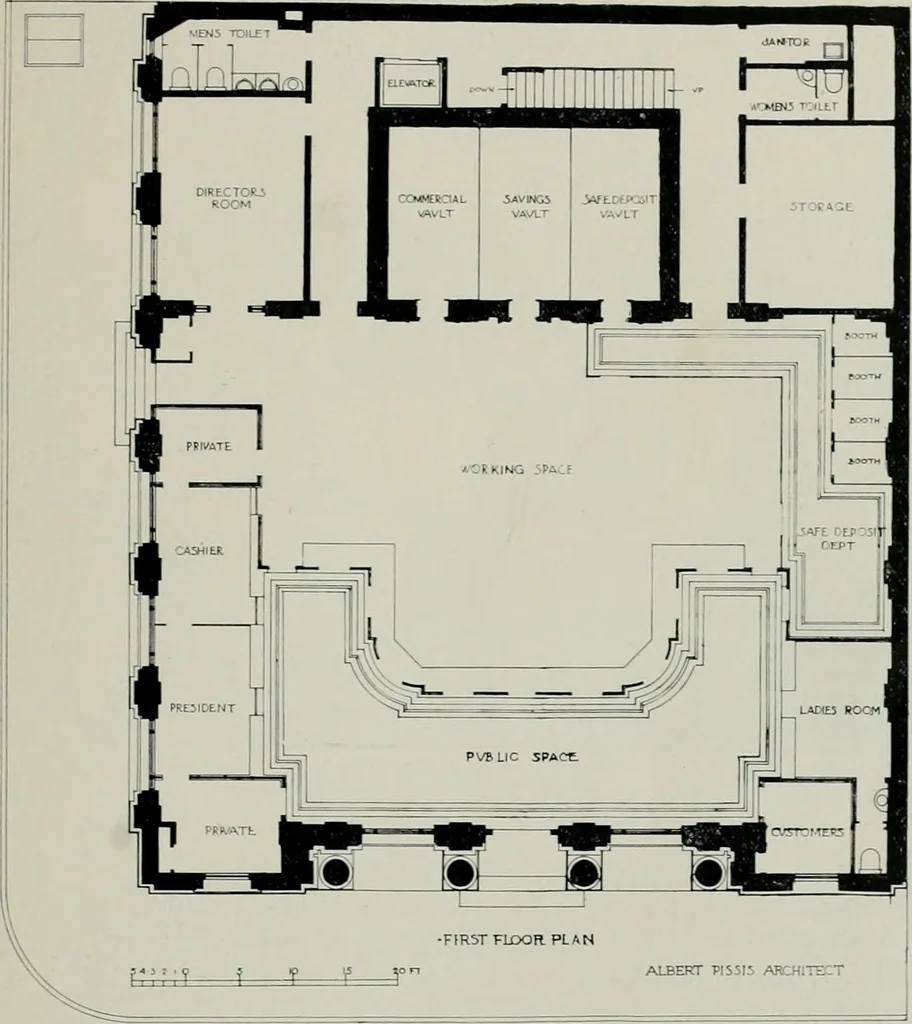 An illustration from The Architect & engineer of California and the Pacific Coast, 1905, leaf 74