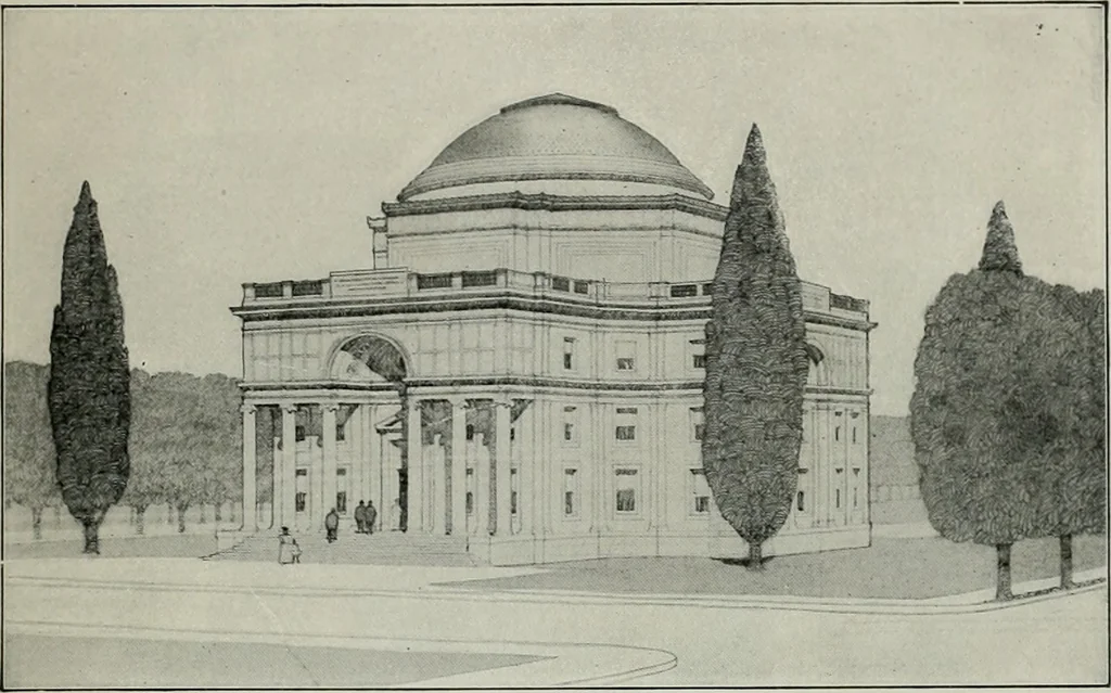An illustration from The Architect & engineer of California and the Pacific Coast, 1905, leaf 78