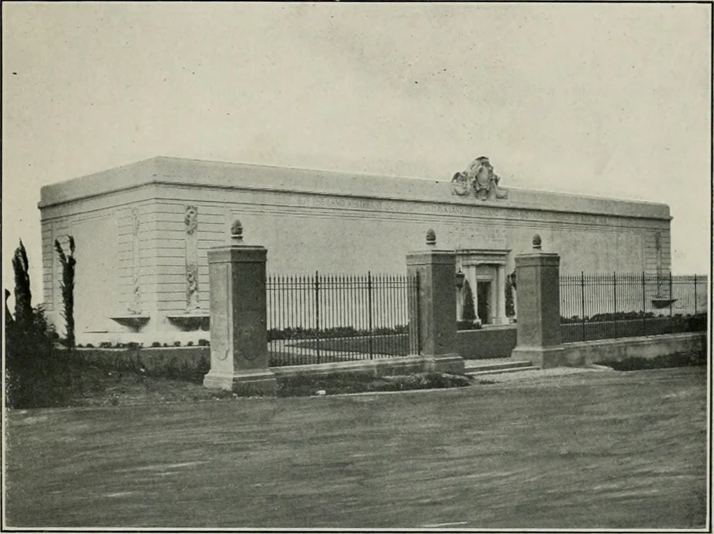 An illustration from The Architect & engineer of California and the Pacific Coast, 1905, leaf 92