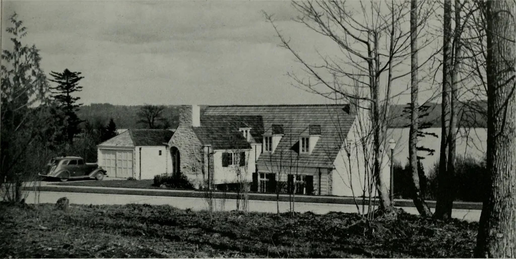 An illustration from Architect and engineer, 1905, leaf 128