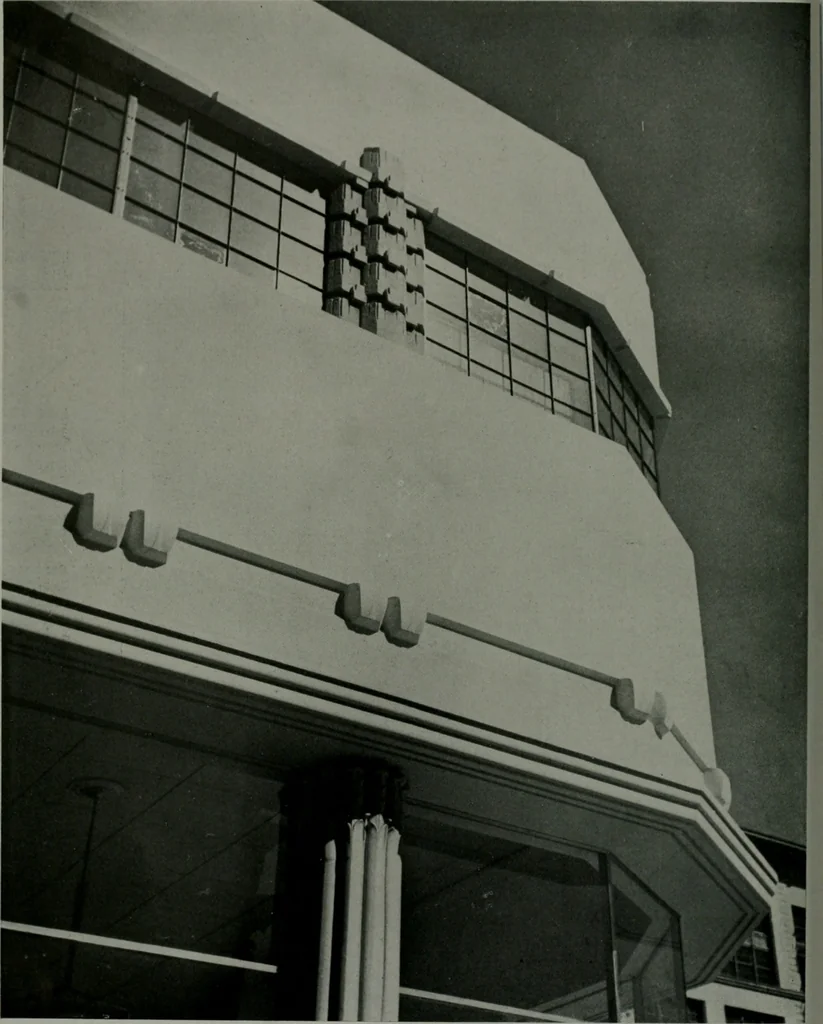 An illustration from Architect and engineer, 1905, leaf 183
