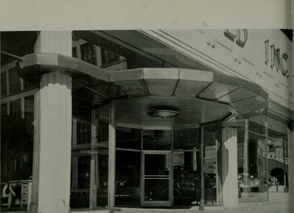An illustration from Architect and engineer, 1905, leaf 185