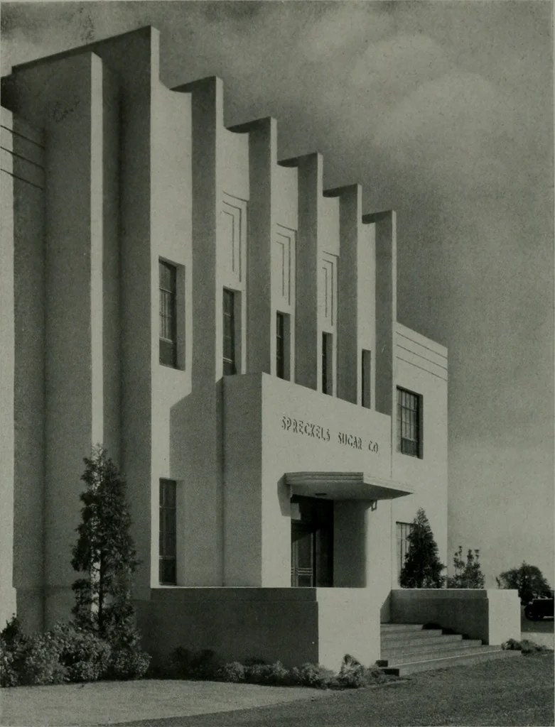An illustration from Architect and engineer, 1905, leaf 201