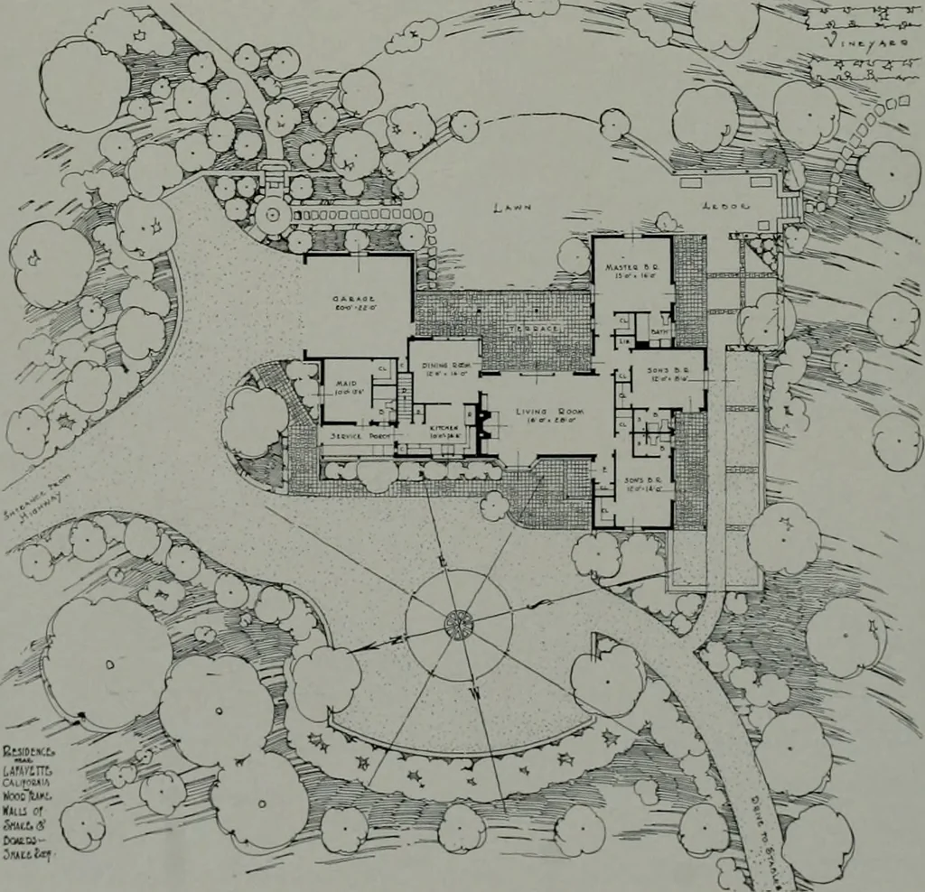 An illustration from Architect and engineer, 1905, leaf 205