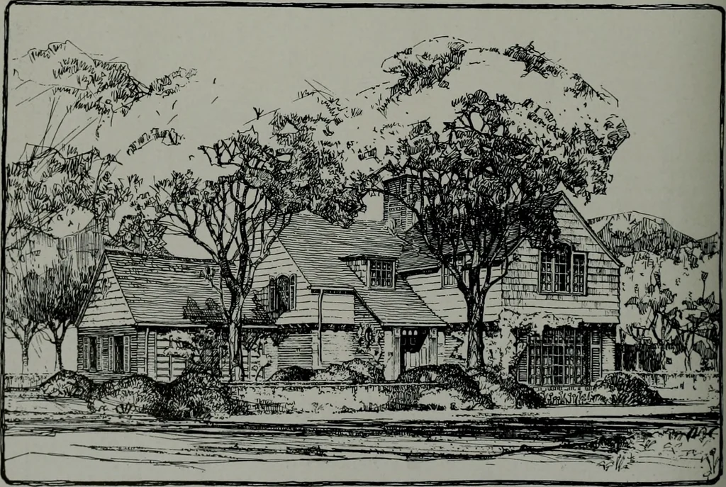An illustration from Architect and engineer, 1905, leaf 275