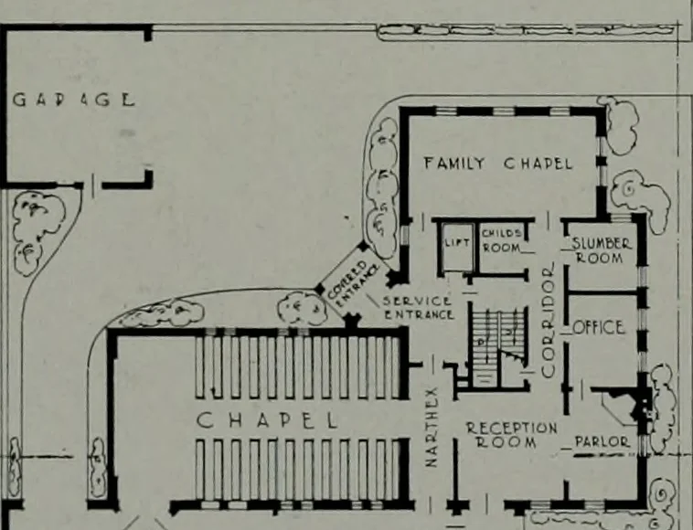 An illustration from Architect and engineer, 1905, leaf 283