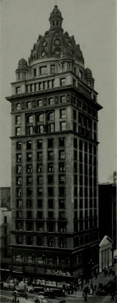 An illustration from Architect and engineer, 1905, leaf 351