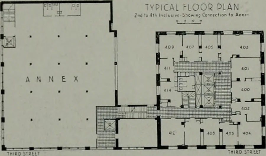 An illustration from Architect and engineer, 1905, leaf 353