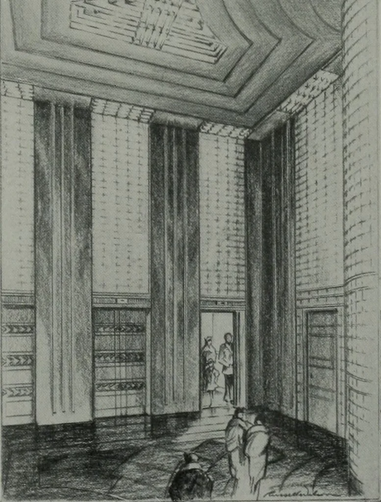 An illustration from Architect and engineer, 1905, leaf 354