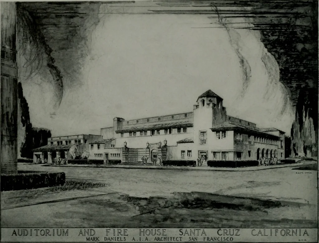 An illustration from Architect and engineer, 1905, leaf 375