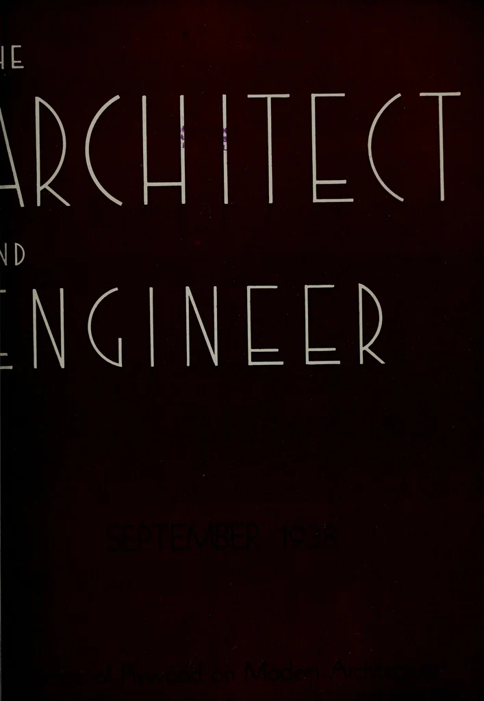 An illustration from Architect and engineer, 1905, leaf 416