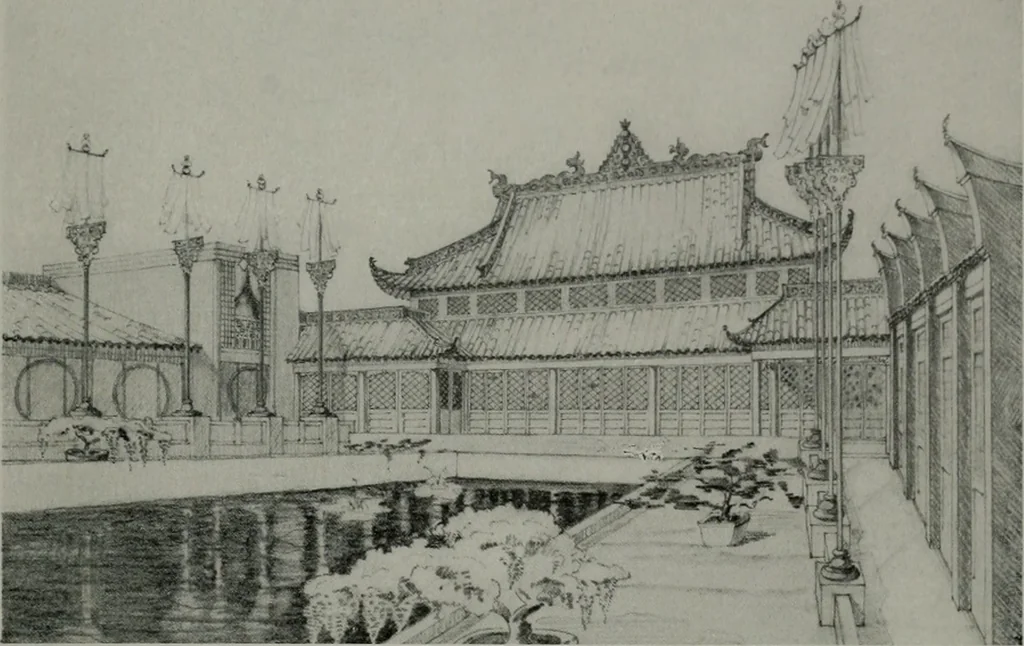 An illustration from Architect and engineer, 1905, leaf 462
