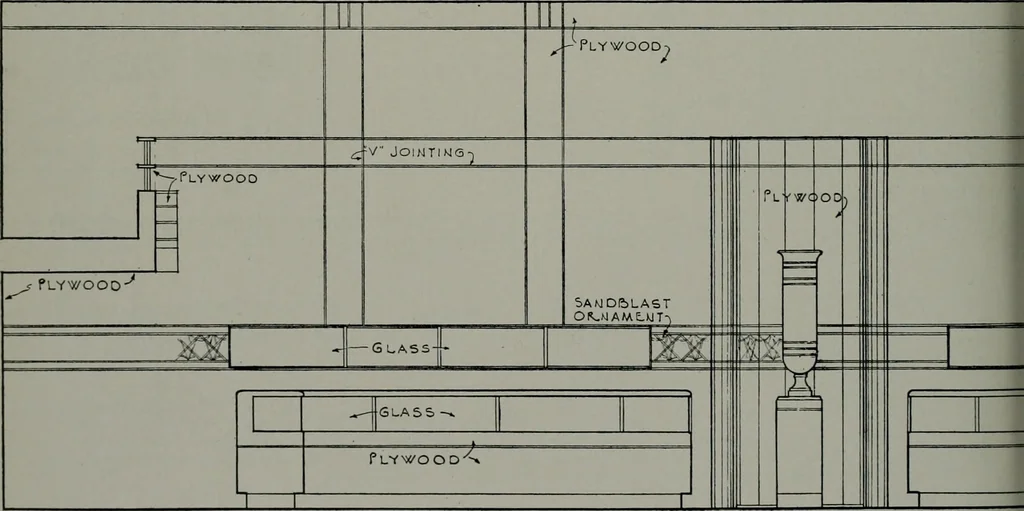 An illustration from Architect and engineer, 1905, leaf 471