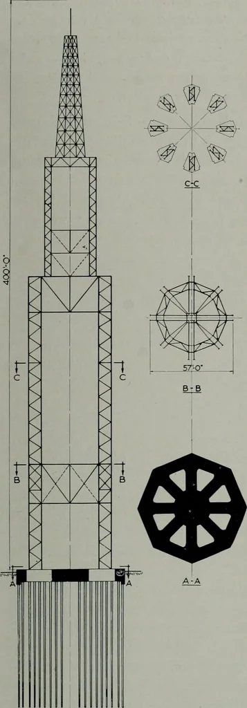 An illustration from Architect and engineer, 1905, leaf 54