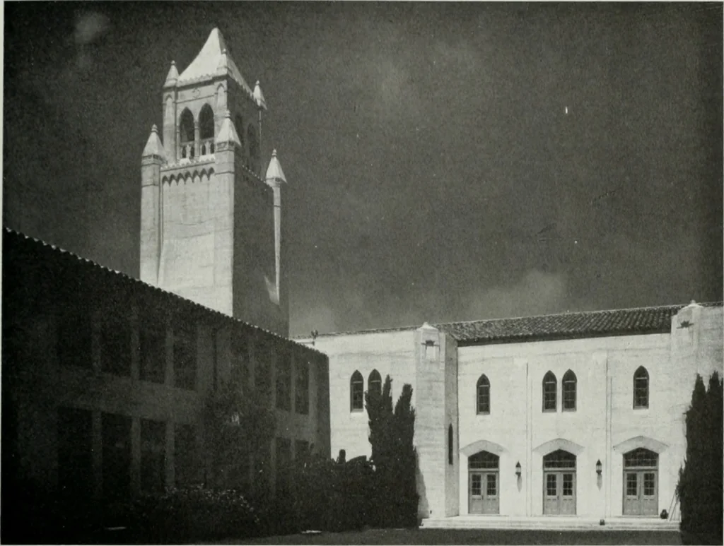 An illustration from Architect and engineer, 1905, leaf 102