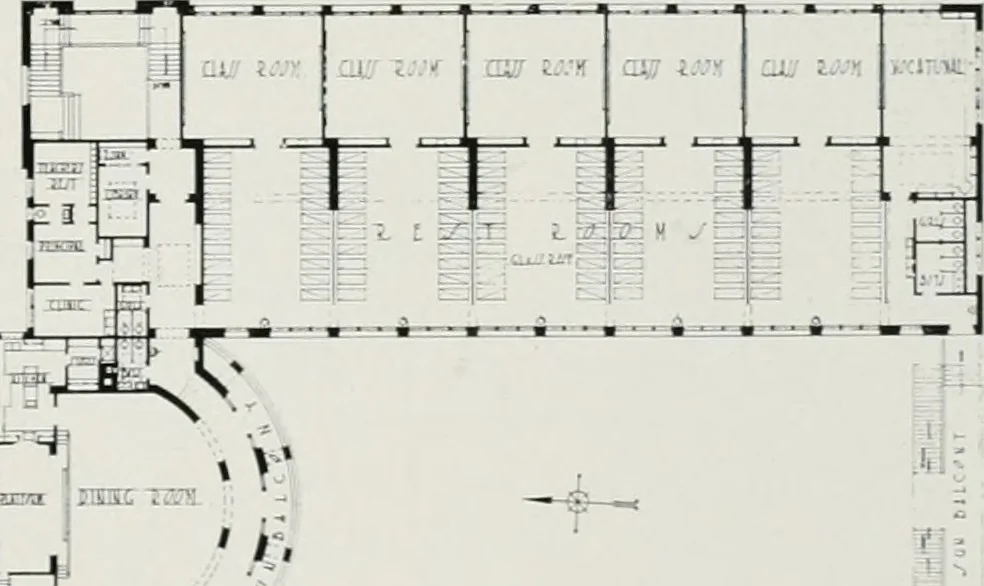 An illustration from Architect and engineer, 1905, leaf 110