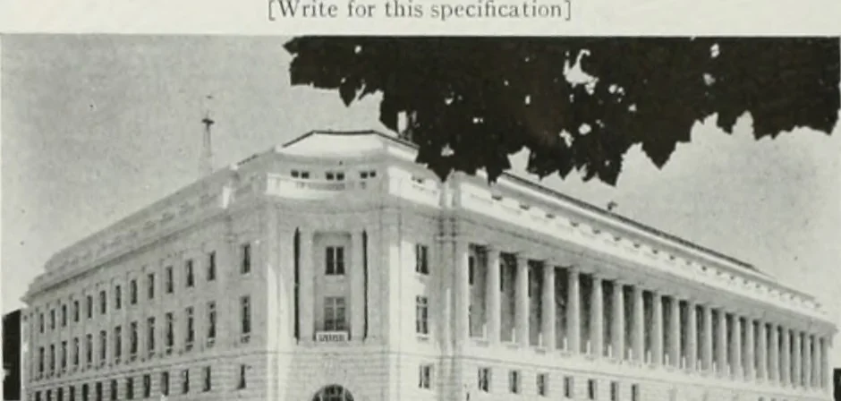 An illustration from Architect and engineer, 1905, leaf 140