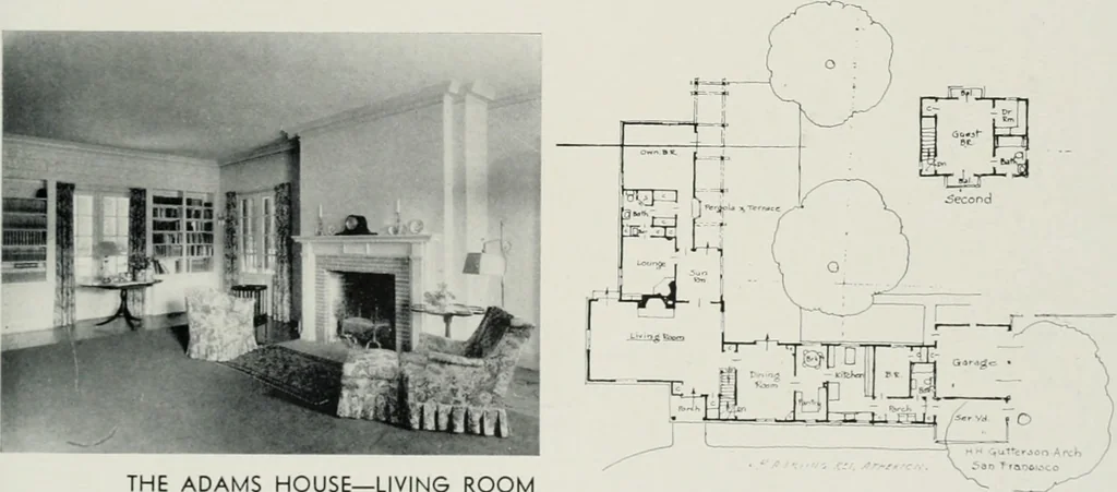 An illustration from Architect and engineer, 1905, leaf 174
