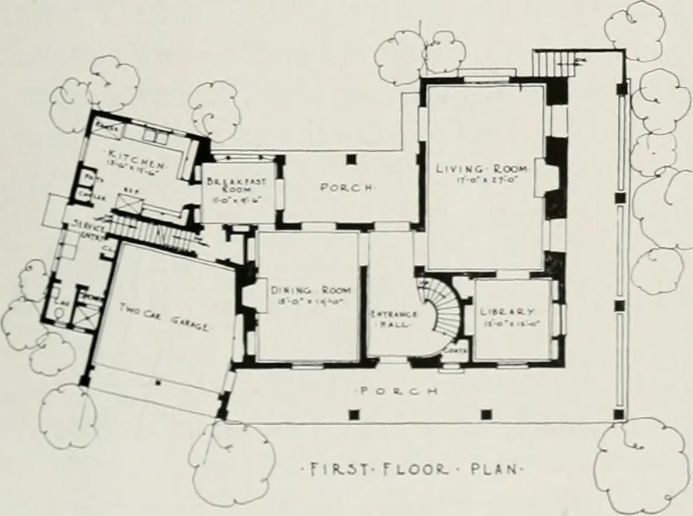An illustration from Architect and engineer, 1905, leaf 20