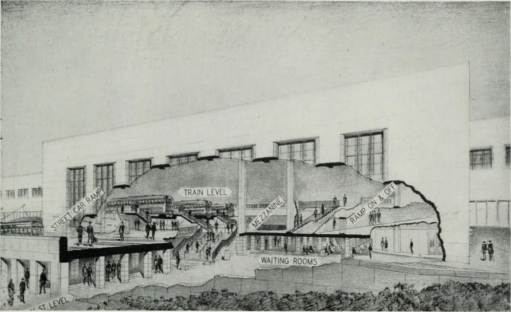 An illustration from Architect and engineer, 1905, leaf 236