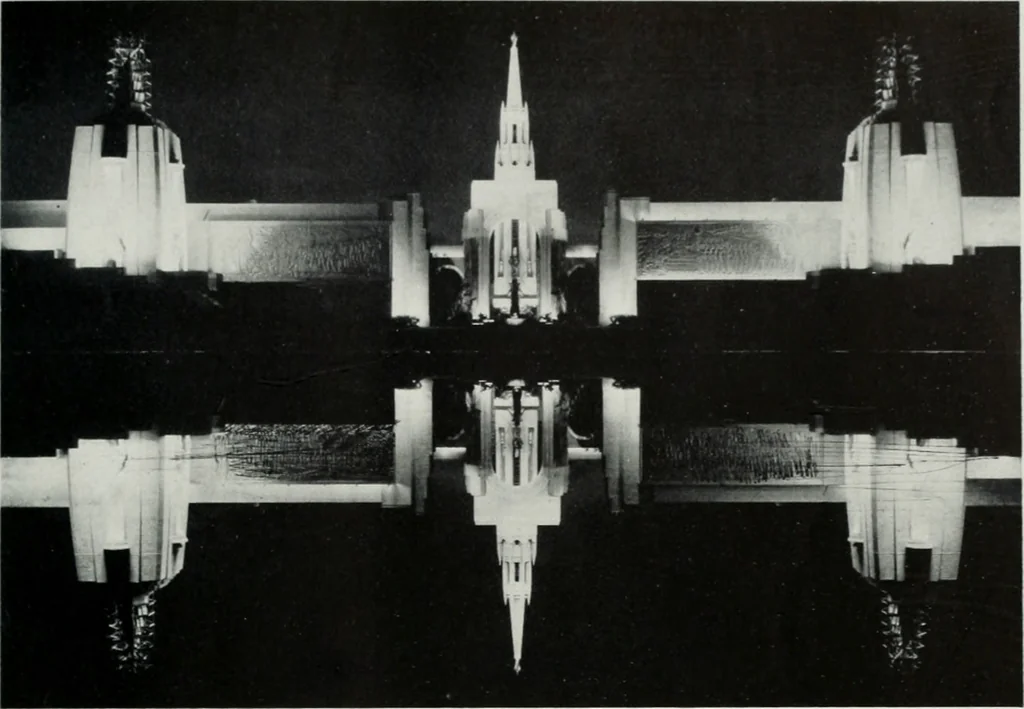 An illustration from Architect and engineer, 1905, leaf 322