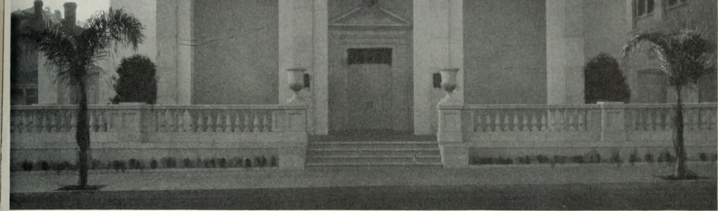 An illustration from Architect and engineer, 1905, leaf 382