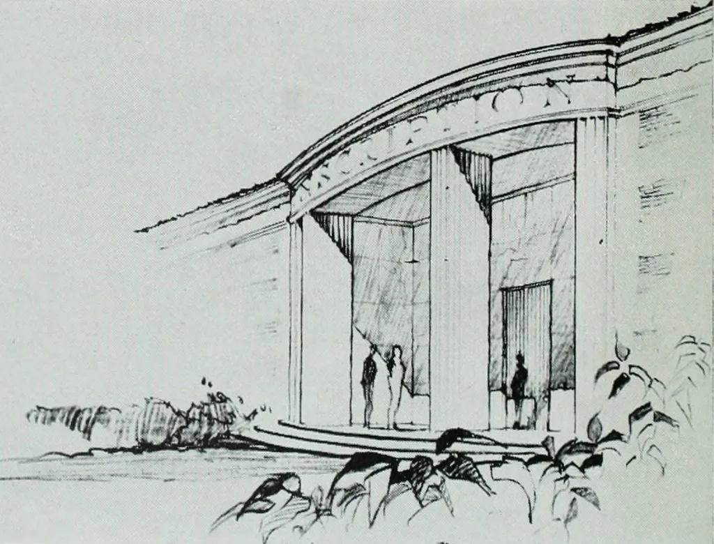 An illustration from Architect and engineer, 1905, leaf 393
