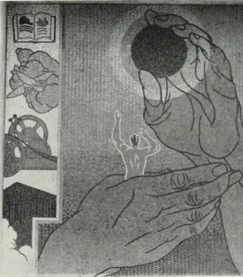 An illustration from Architect and engineer, 1905, leaf 394