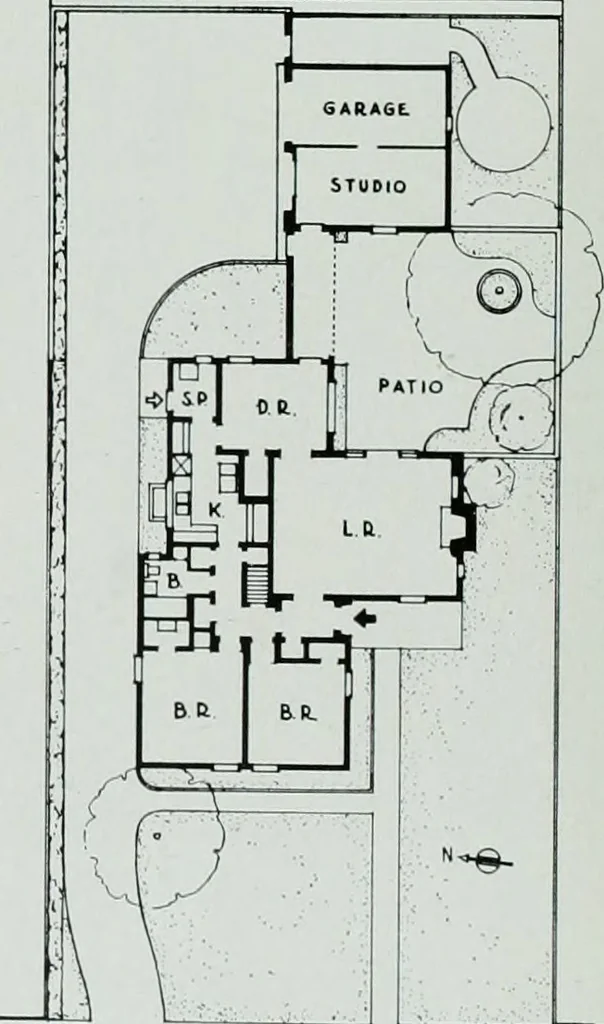 An illustration from Architect and engineer, 1905, leaf 397