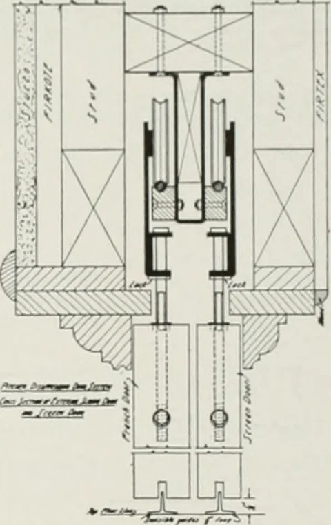 An illustration from Architect and engineer, 1905, leaf 72