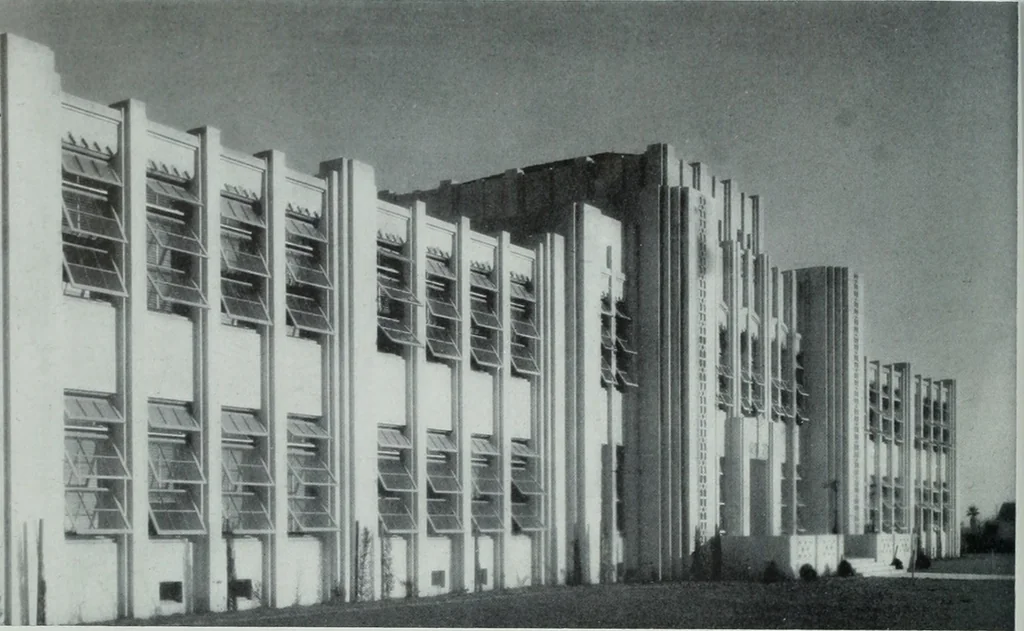An illustration from Architect and engineer, 1905, leaf 95