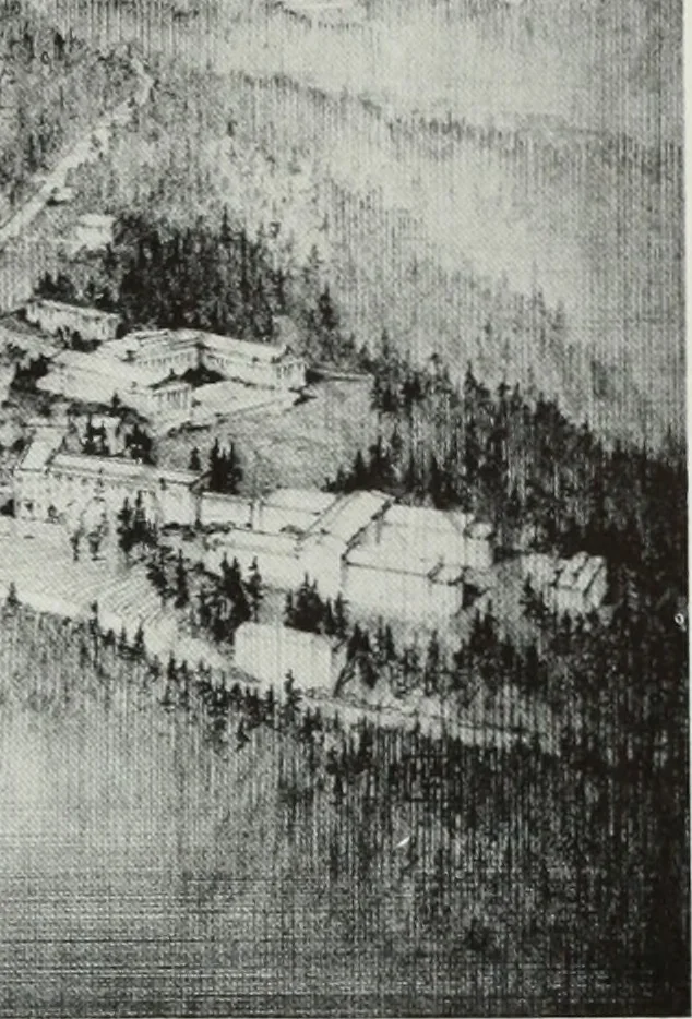An illustration from Architect and engineer, 1905, leaf 110