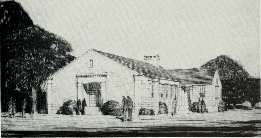 An illustration from Architect and engineer, 1905, leaf 110