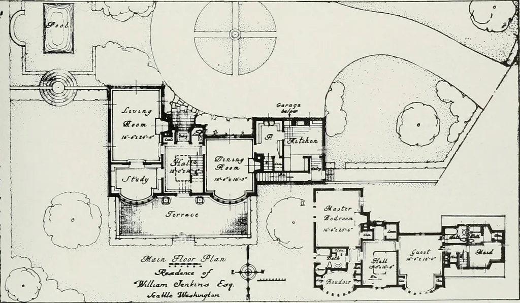 An illustration from Architect and engineer, 1905, leaf 114