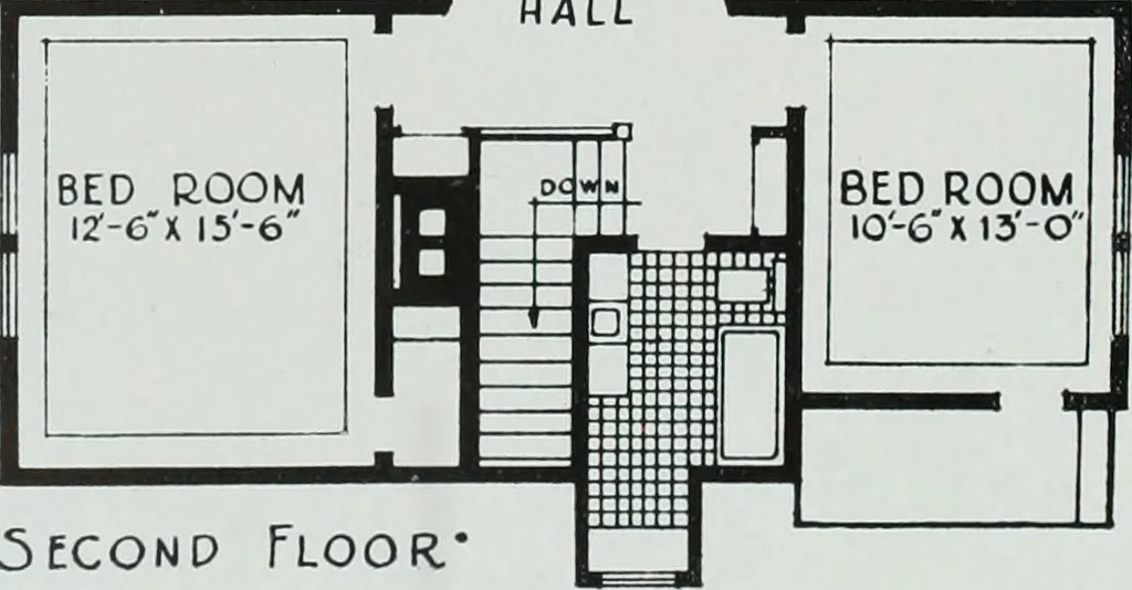 An illustration from Architect and engineer, 1905, leaf 117