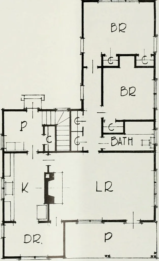 An illustration from Architect and engineer, 1905, leaf 204